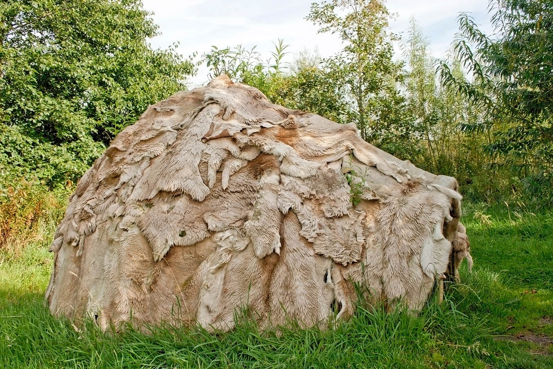 Mesolithic Hut. History of Scotland.
