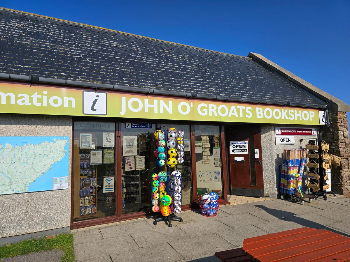 The John o' Groats Bookshop and Tourist Information centre
