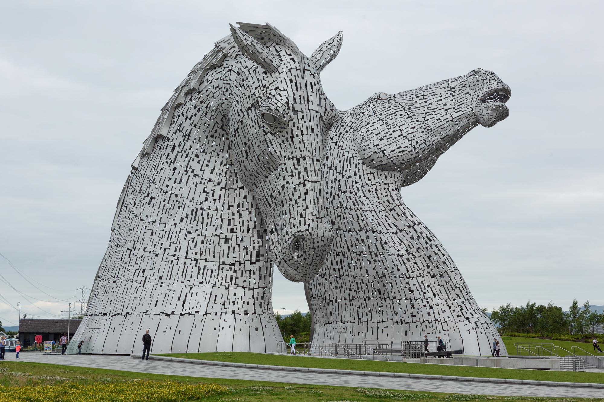 The Kelpies at the Helix Park Falkirk / Grangemouth
