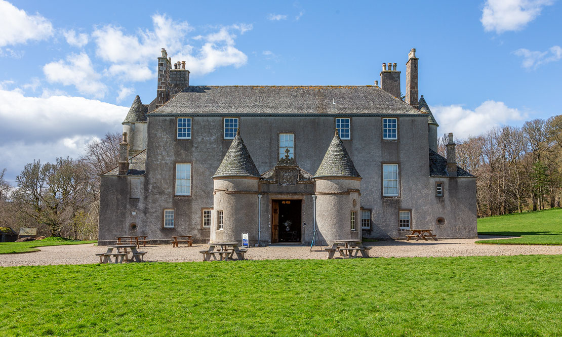 Leith Hall main entrance