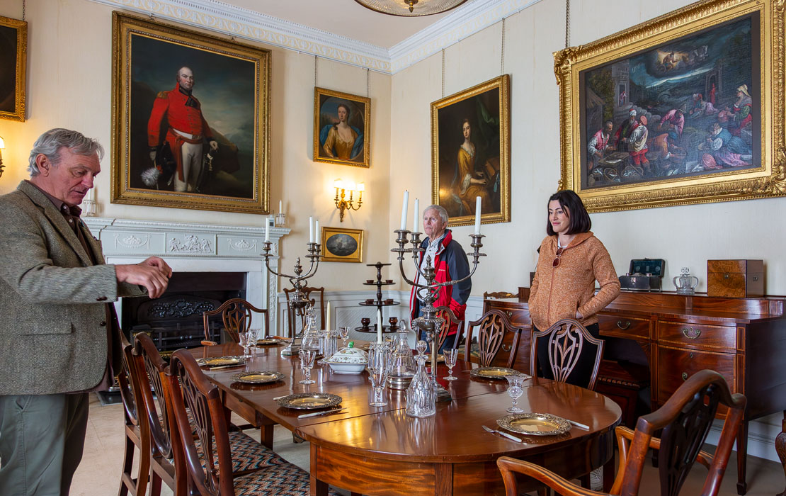 Leith Hall dining room