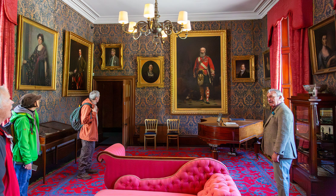 Leith Hall lounge and music room