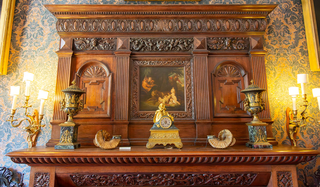 Leith Hall mantelpiece