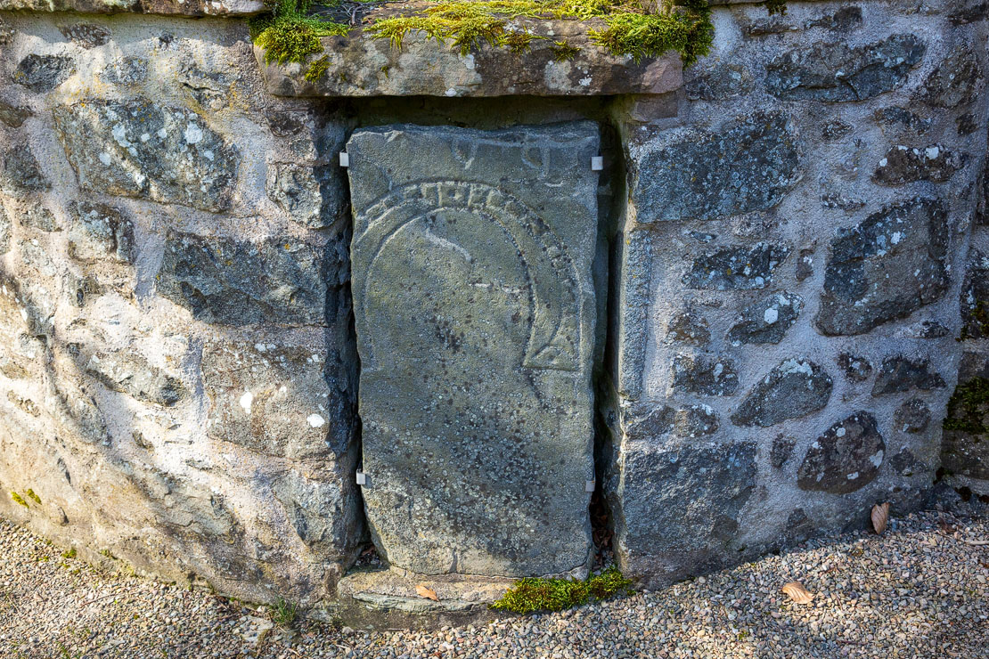 Walled garden entrance