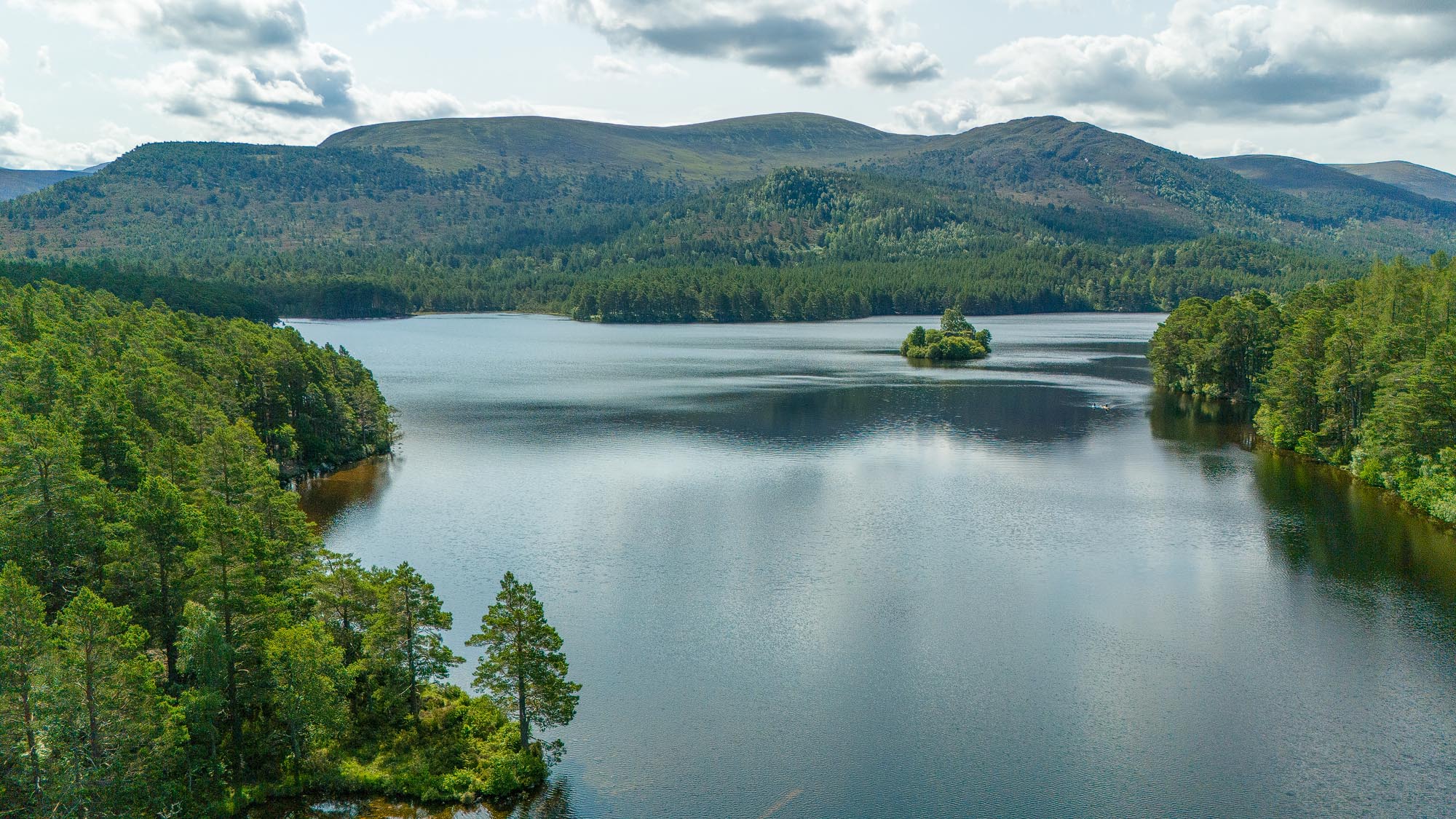 Kayaking on Loch An Eilein