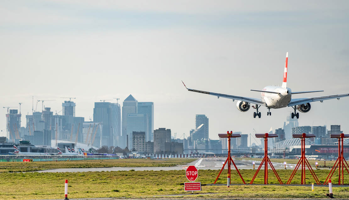 London City Airport. Other foreign nationals may need a visa.