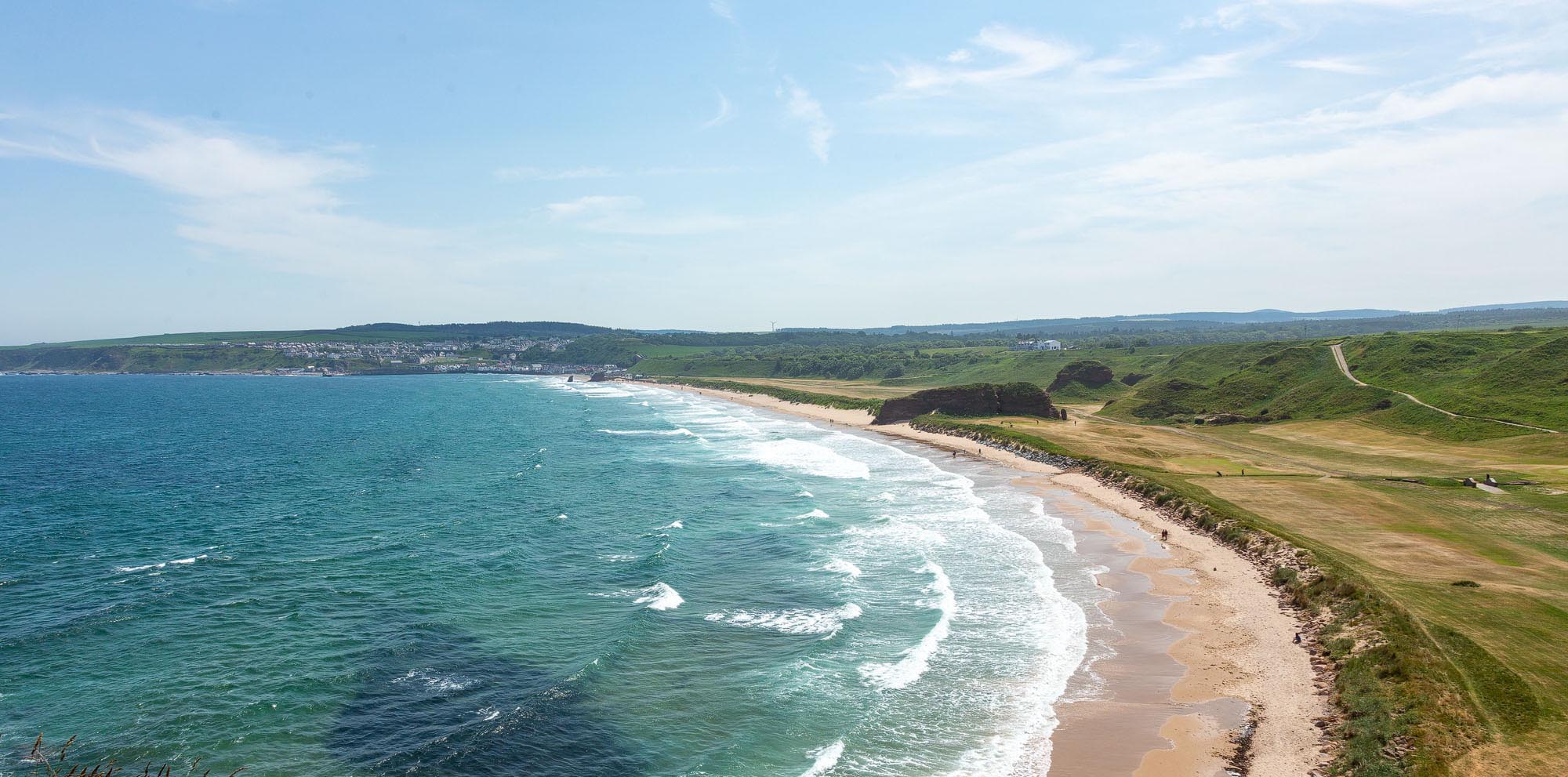 The Moray Firth Coast in Scotland