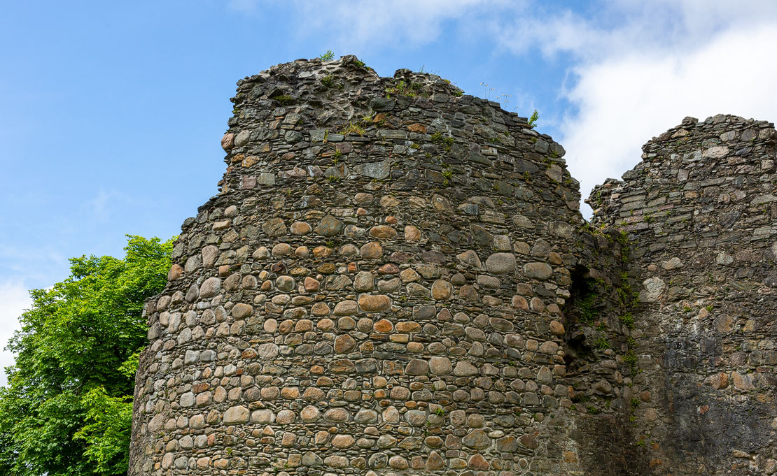 Castle tower detail.