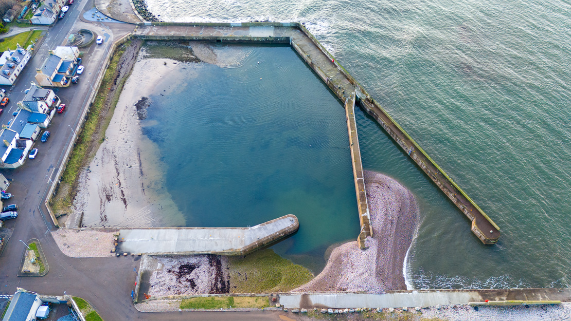 Portgordon was once a fishing village