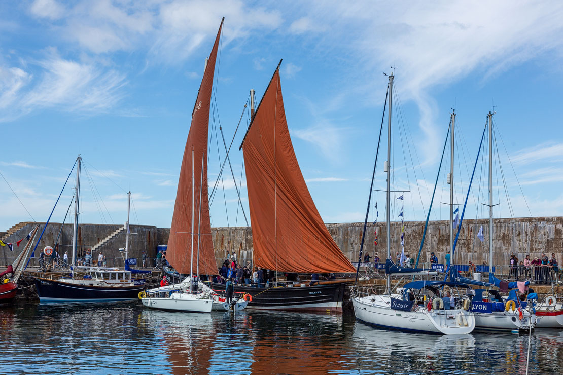 Sail boats