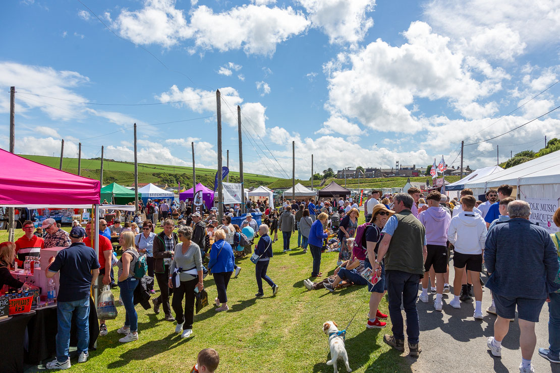 Craft tent area