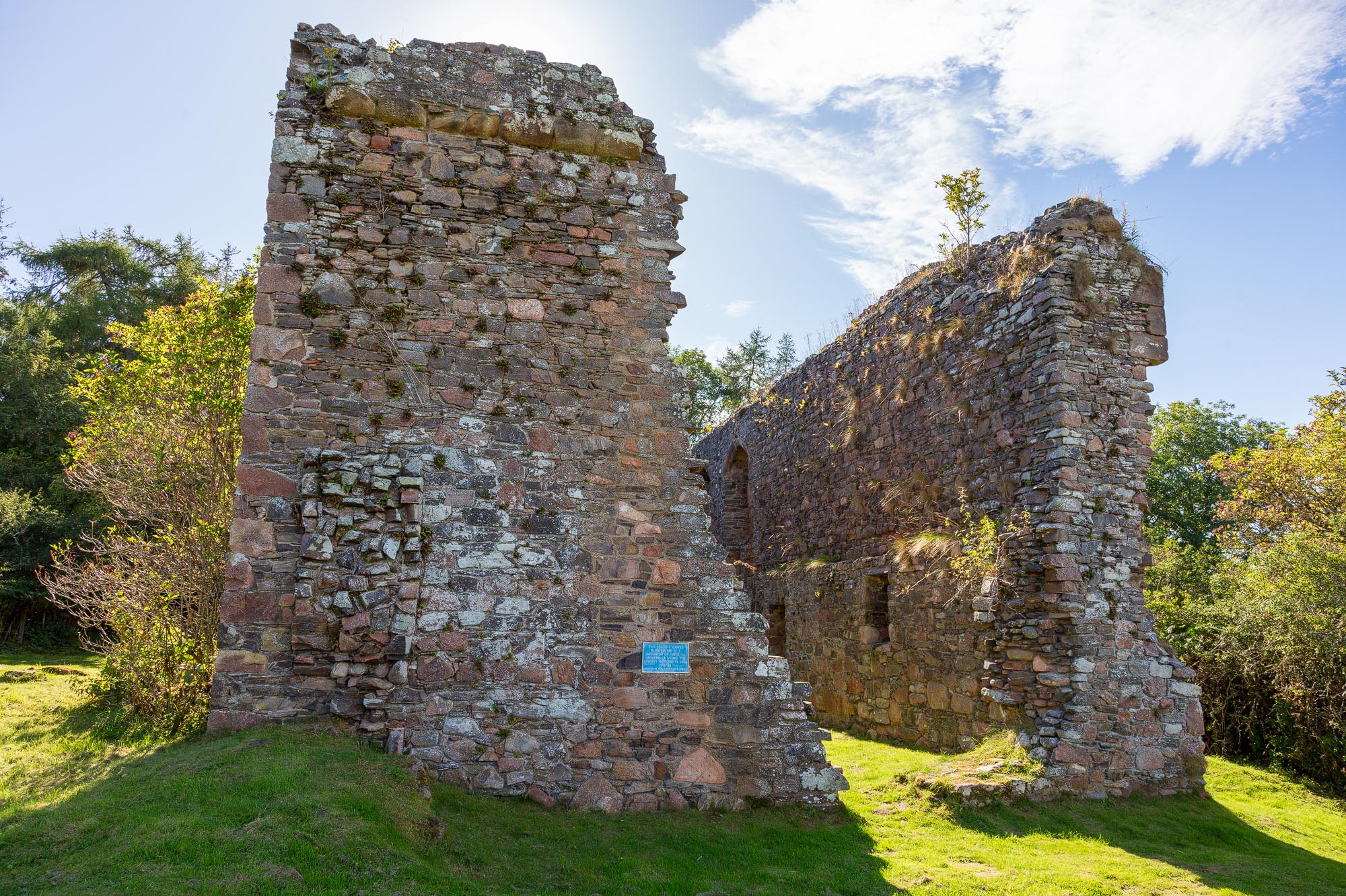 Rait Castle, south of Nairn