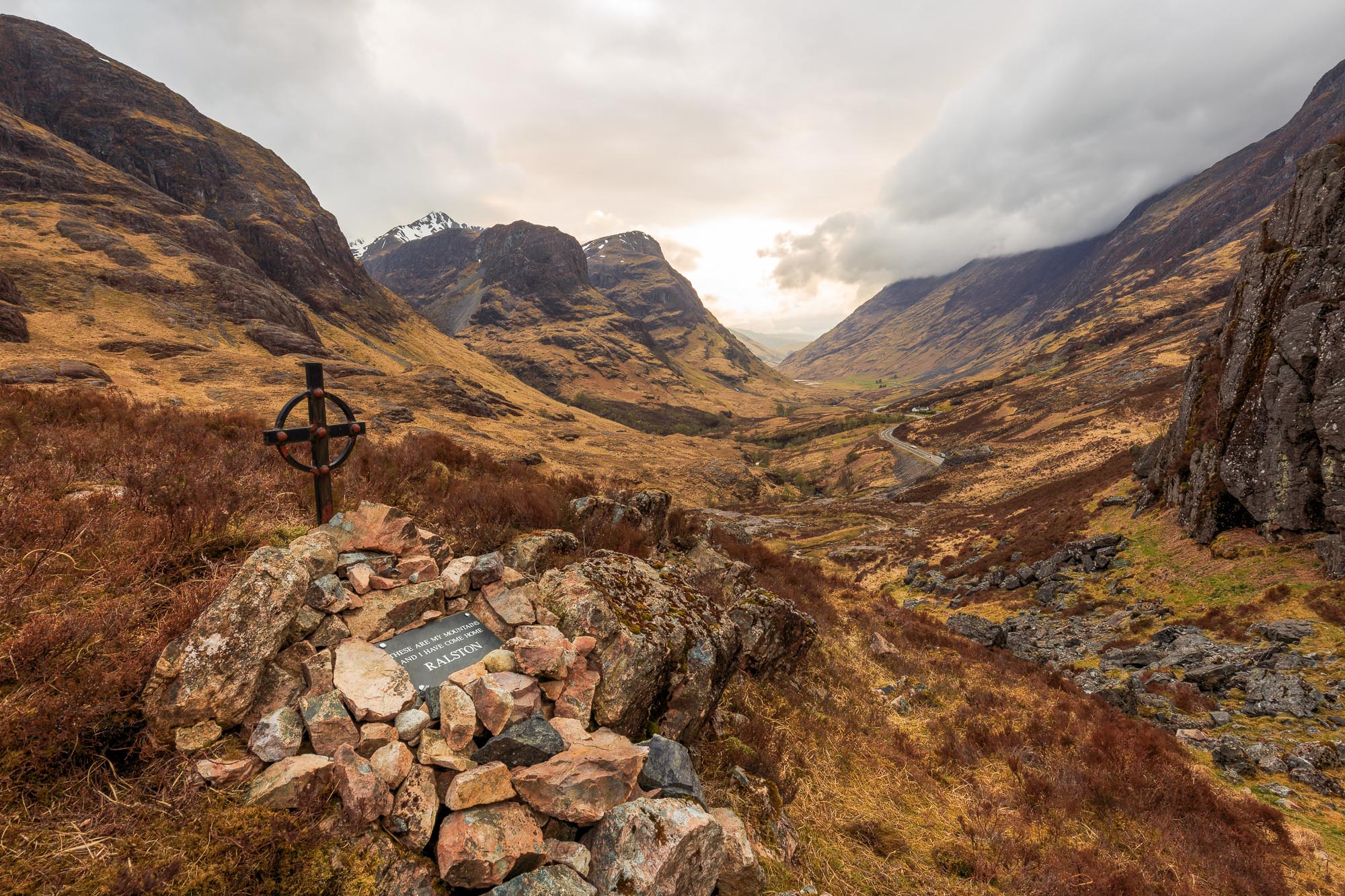 The story of Ralston Cairn in Glencoe