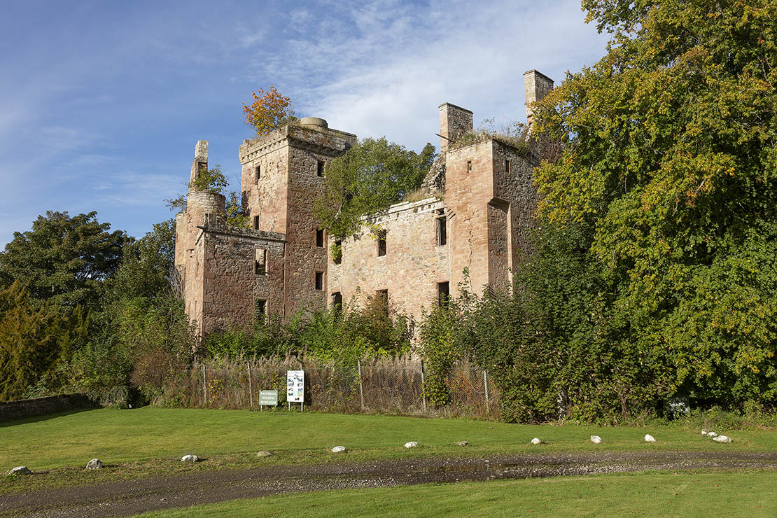 Redcastle near Inverness and Beauly.