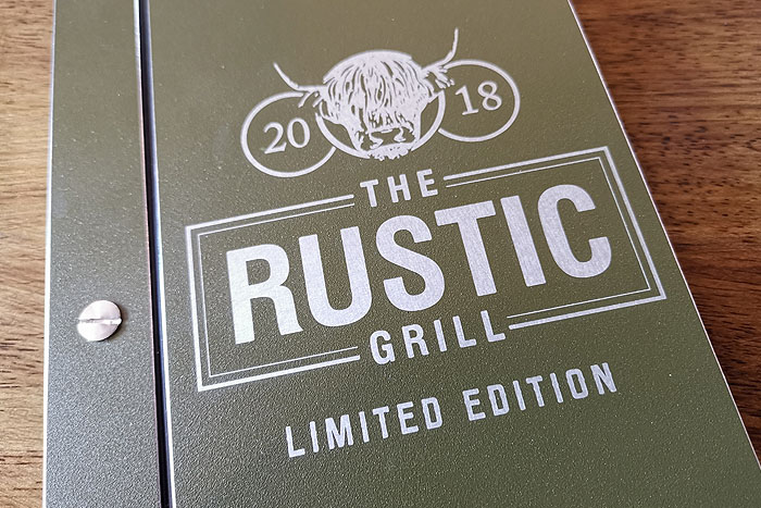 Review of The Rustic Grill in Turriff for my 40th Birthday