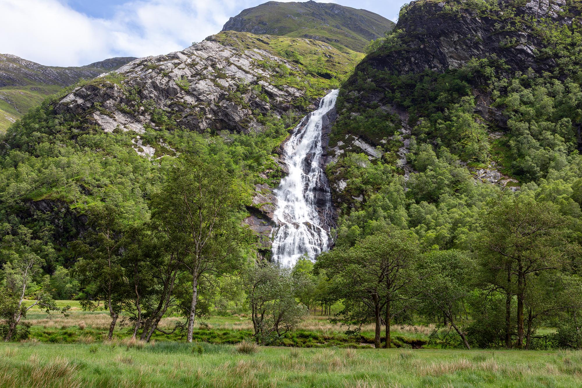 A guide to Steall Falls near Fort William