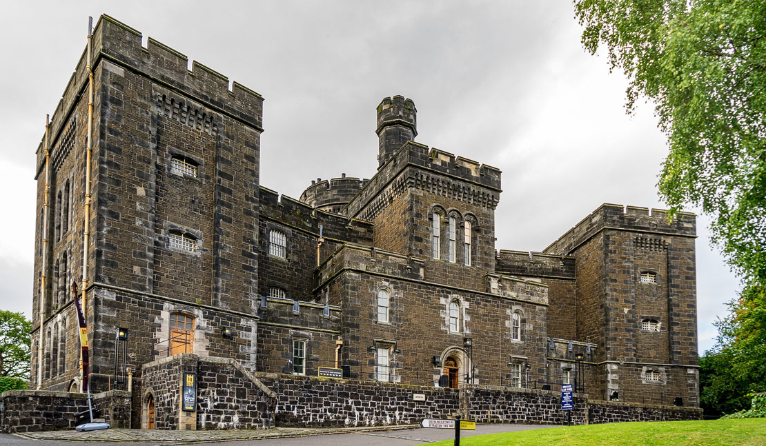 Frontage of Stirling Old Town Jail