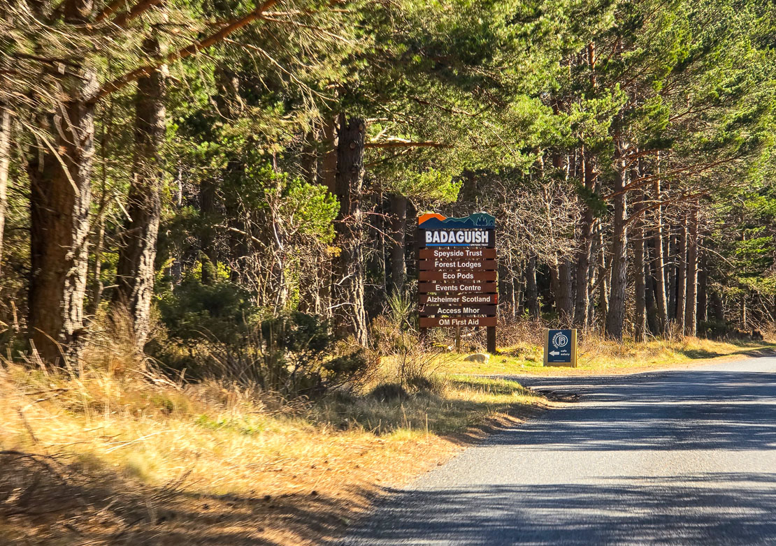Entrance to Badguish Road