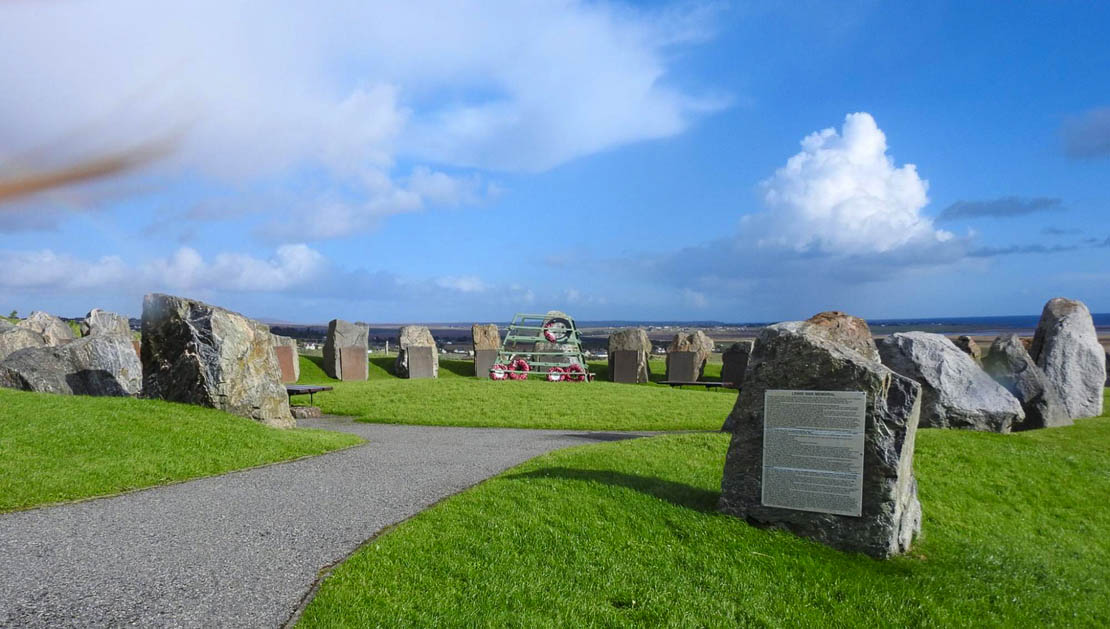 Isle of Lewis 1st World War Memorial alternate view.