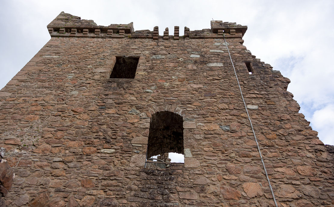 Grant Tower, west elevation.
