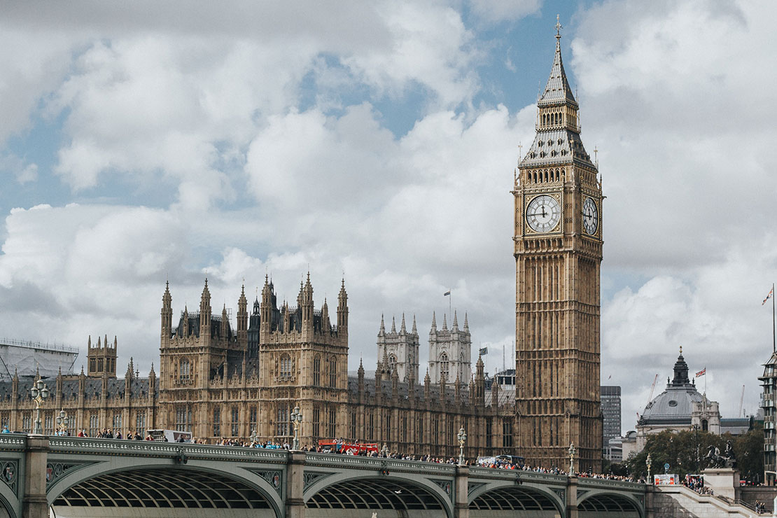 Westminster, London. Independence debate.