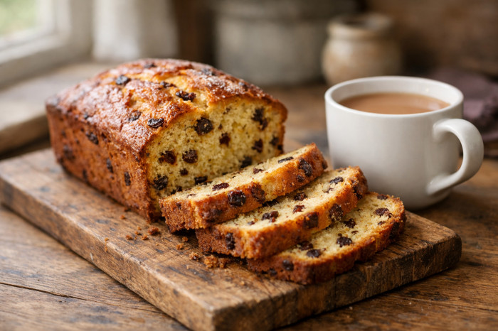 Scottish Sultana Loaf Cake